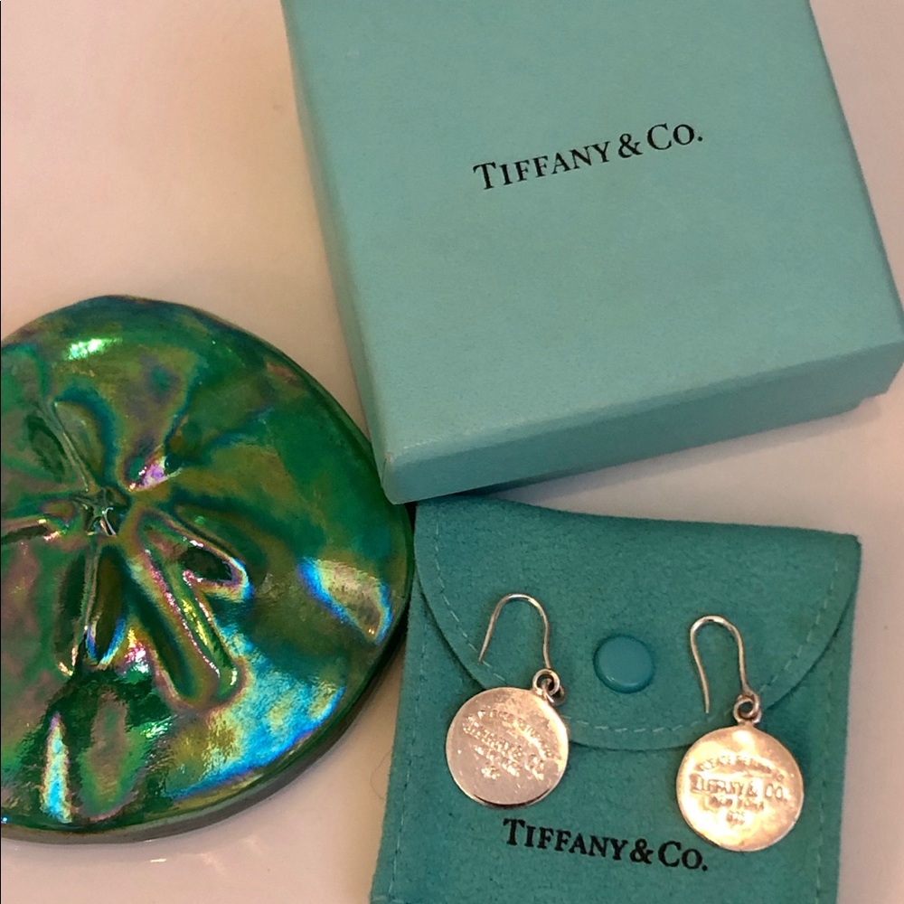 SOLD **Tiffany&Co. sterling silver dangle earrings